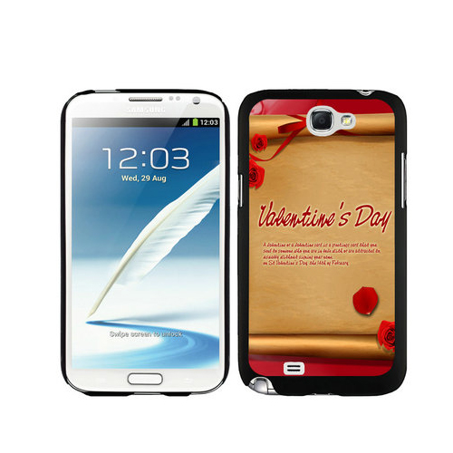 Valentine Day Samsung Galaxy Note 2 Cases DRQ | Women - Click Image to Close